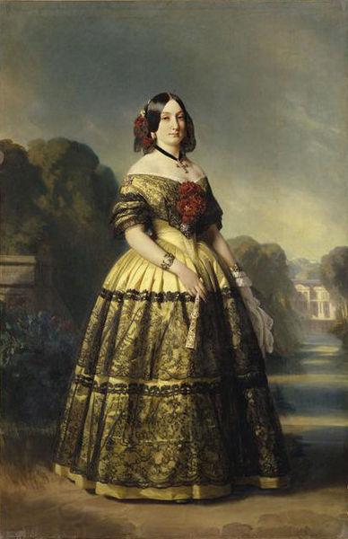 Franz Xaver Winterhalter Maria Luisa von Spanien oil painting picture